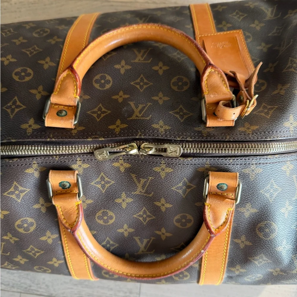 Louis Vuitton Keepall 55 • Vintage Monogram • Made in France